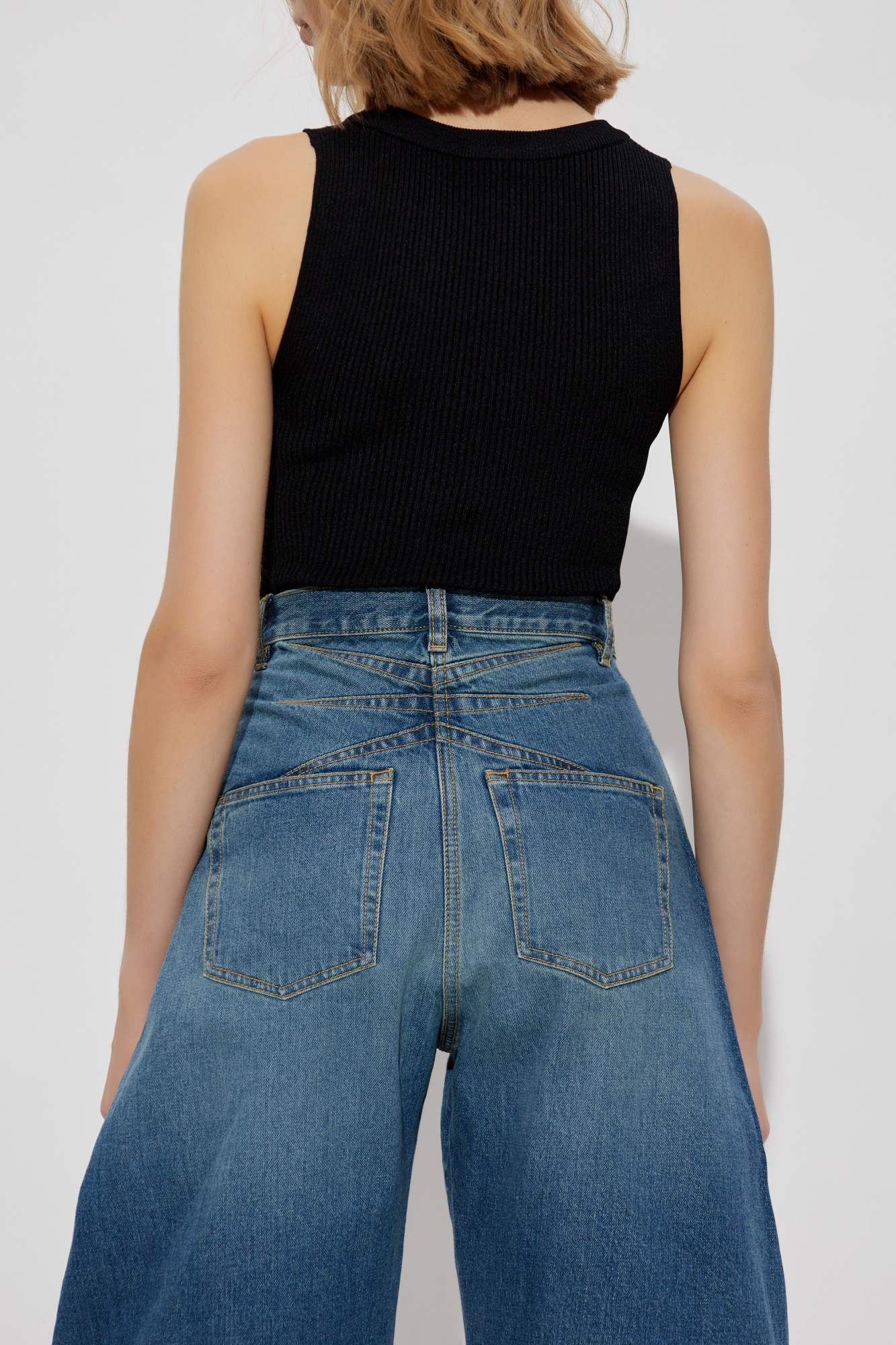 Alaïa Ribbed bodysuit | Women's Clothing | Vitkac